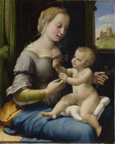 Raphael's The Madonna of the Pinks (around 1506-07)  © The National Gallery, London