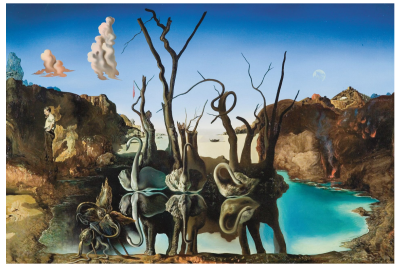 A surreal encounter between Salvador Dalí and Sigmund Freud is the topic of a new Viennese show