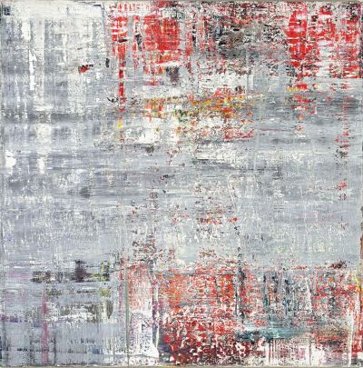 While the show centres on the series Cage (2006, above) and Birkenau (2014, right), it also examines early works such as Group of People (1965) © 2011 Gerhard Richter; All rights reserved