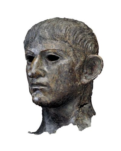 Finding Nero: the British Museum’s exhibition features around 200 works—including this first-century AD copper alloy head—that seek to uncover the true story of the last ruler in the Julio-Claudian line Courtesy of British Museum